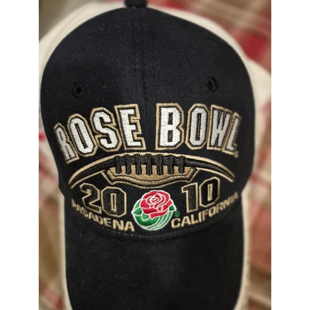 VINTAGE OHIO State Buckeyes Rose Bowl 2010 Pasadena Hat Cap NCAA Football